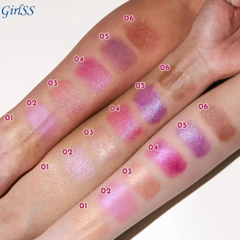 Lucidalabbra scintillante altamente pigmentato Balsamo per labbra scintillante audace Cosplay Trucco labbra Colore labbra a per