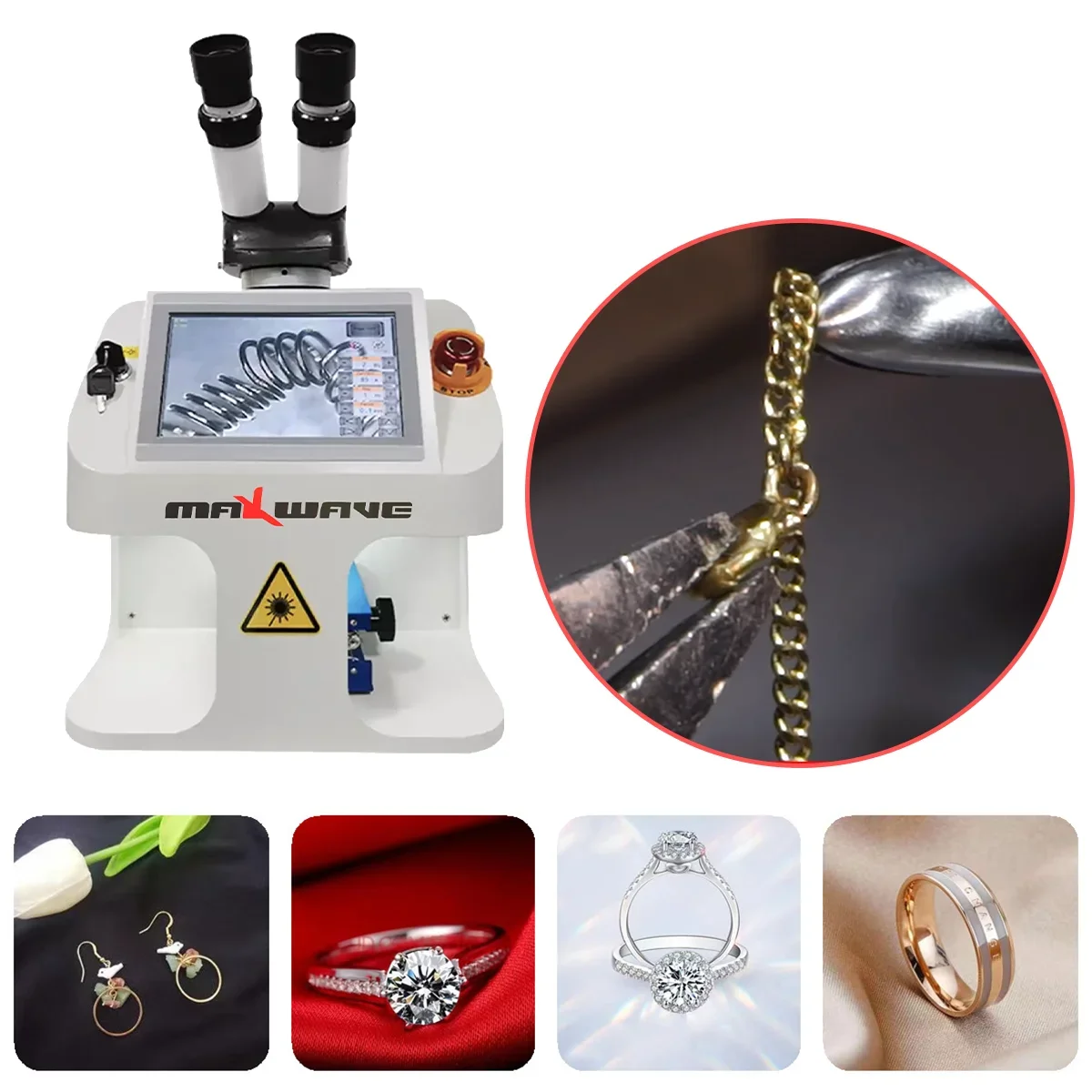 

Jewelry Welder New Portable small jewelry laser welding machine 200W YAG Laser Welder Price