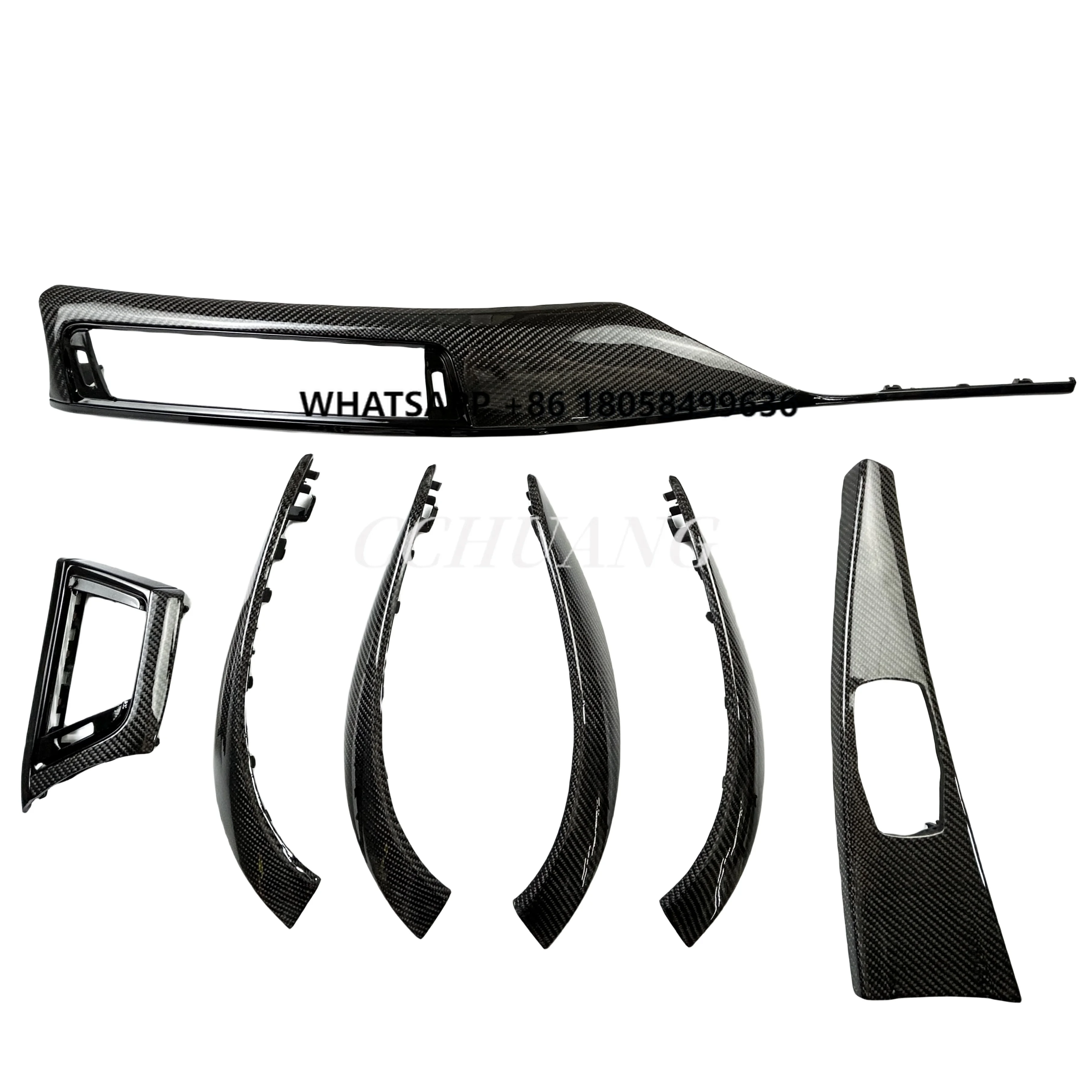 

Carbon Fiber Interior for 3 Series F30 F20 Carbon Fiber Interior 7-piece Replacement Style