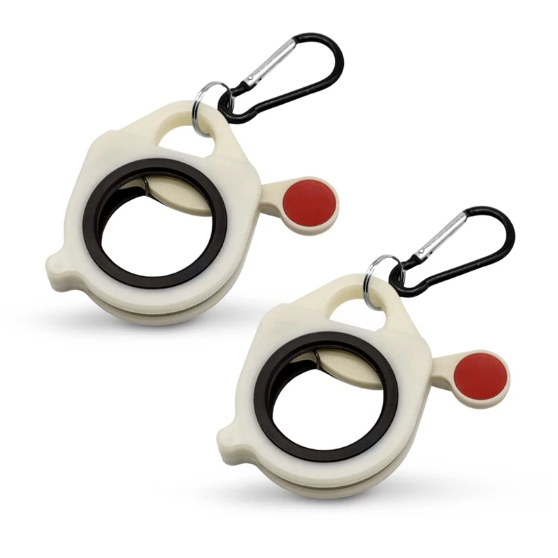 헤비 듀티 타이 및 금속 타이용 정리함 케이블 지퍼 타이 정리함, 쉬운 설치 도구 벨트용 지퍼 타이 거치대, 2 개