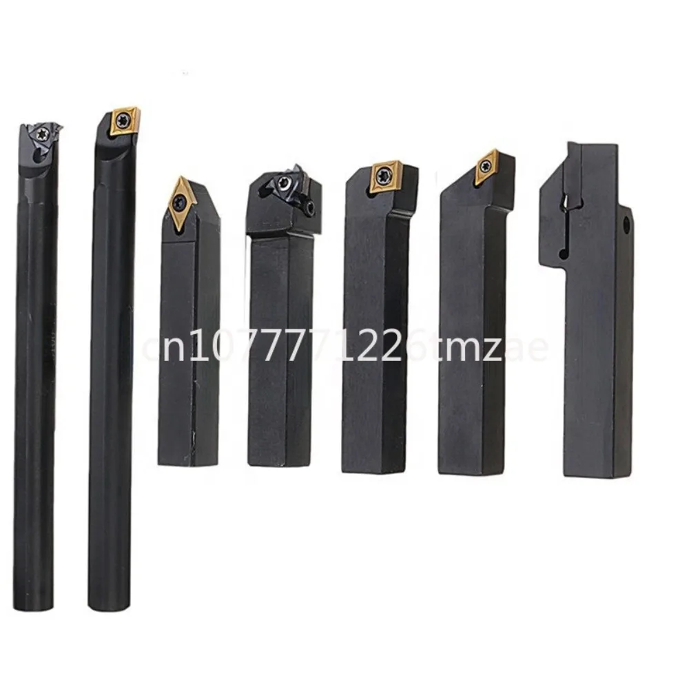 

Shank Wrench Blade Cutting Tool Bar Hardness CNC Turning Tool Suit 7pic