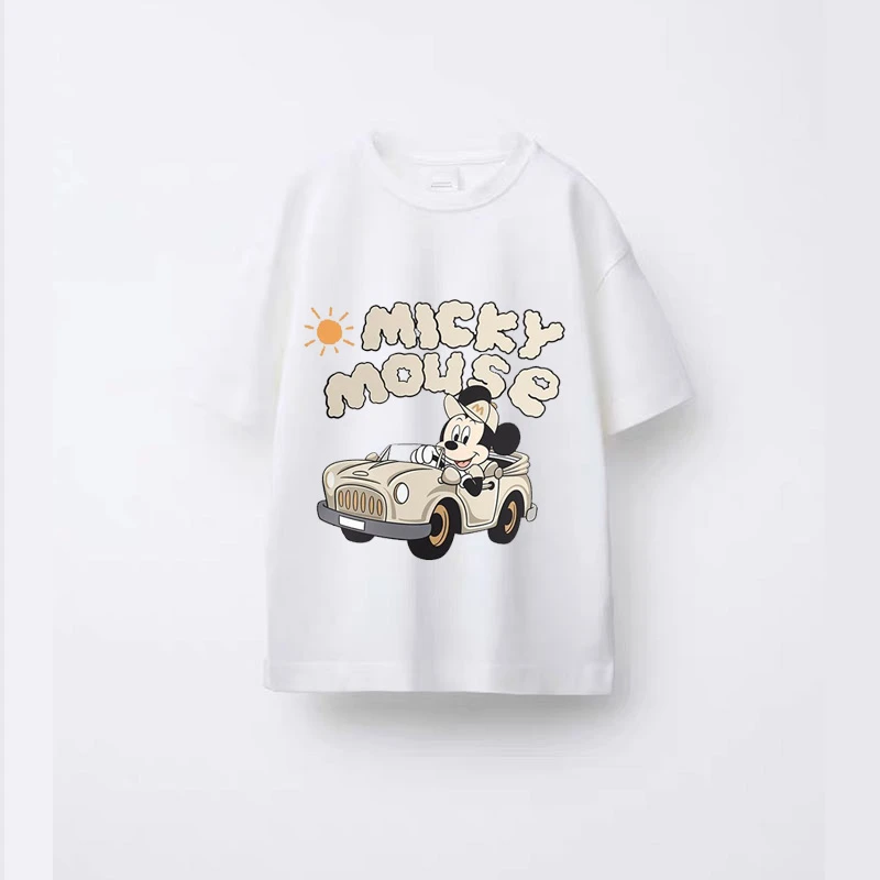 新しいコスプレ衣装基本おもちゃディズニーカジュアル服アニメ周辺漫画プリント Tシャツ子供の半袖トップ