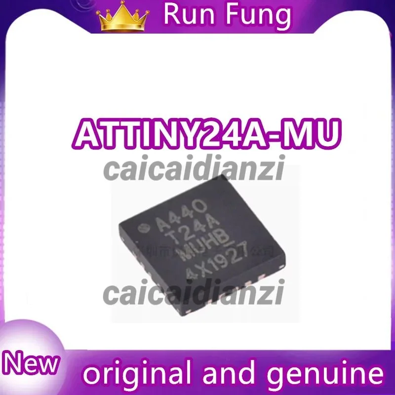 ATTINY24A-MU ATTINY ATTINY24 ATTINY24A IC MCU Chip 8BIT 2KB FLASH QFN20 IC Chip 100% New Original in stock