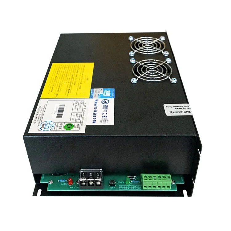 

HY YONGLI 110V 220V 100w 130w 150w 180w Co2 Laser Power Supply for Co2 Laser Tube RECI SPT EFR YONGLI