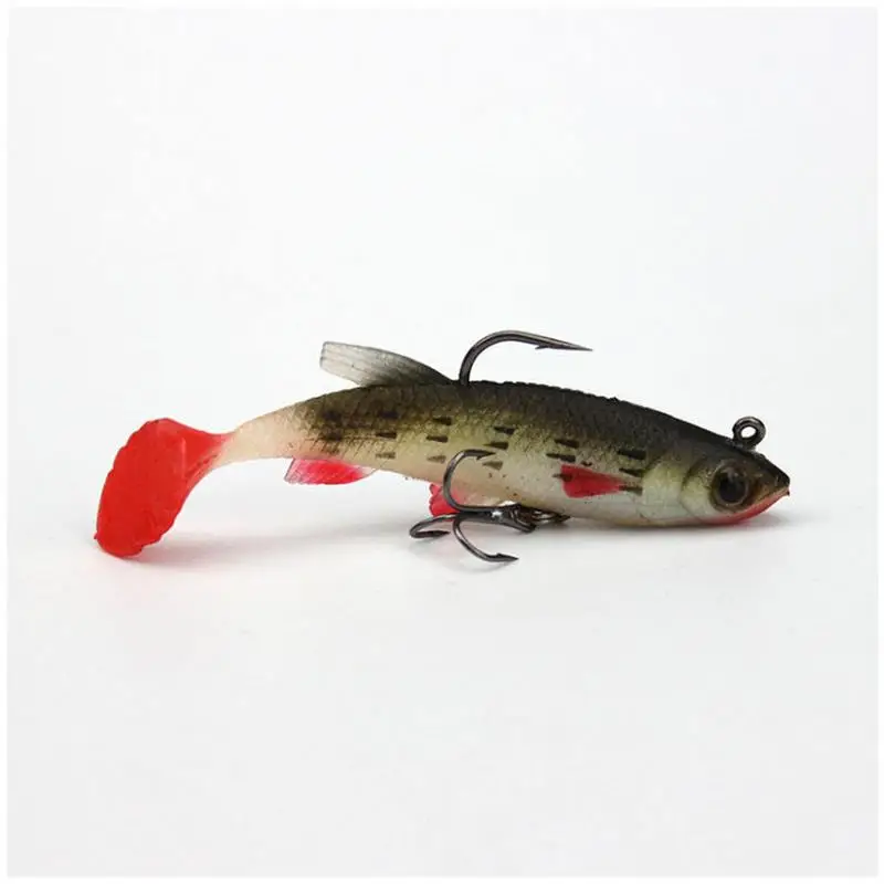 WEIHE Señuelos Blandos Multicolor con Cola de Plomo para Pesca - imagen 4