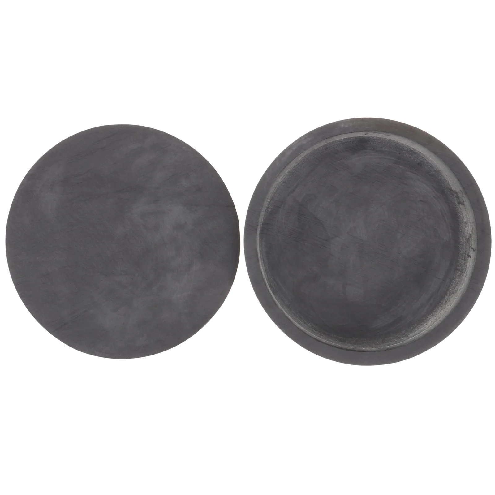 

Wooden Inkstone with Natural Stone Cover for Calligraphy Painting Practical Drawing Tool Traditional Sandalwood Grinding Stone