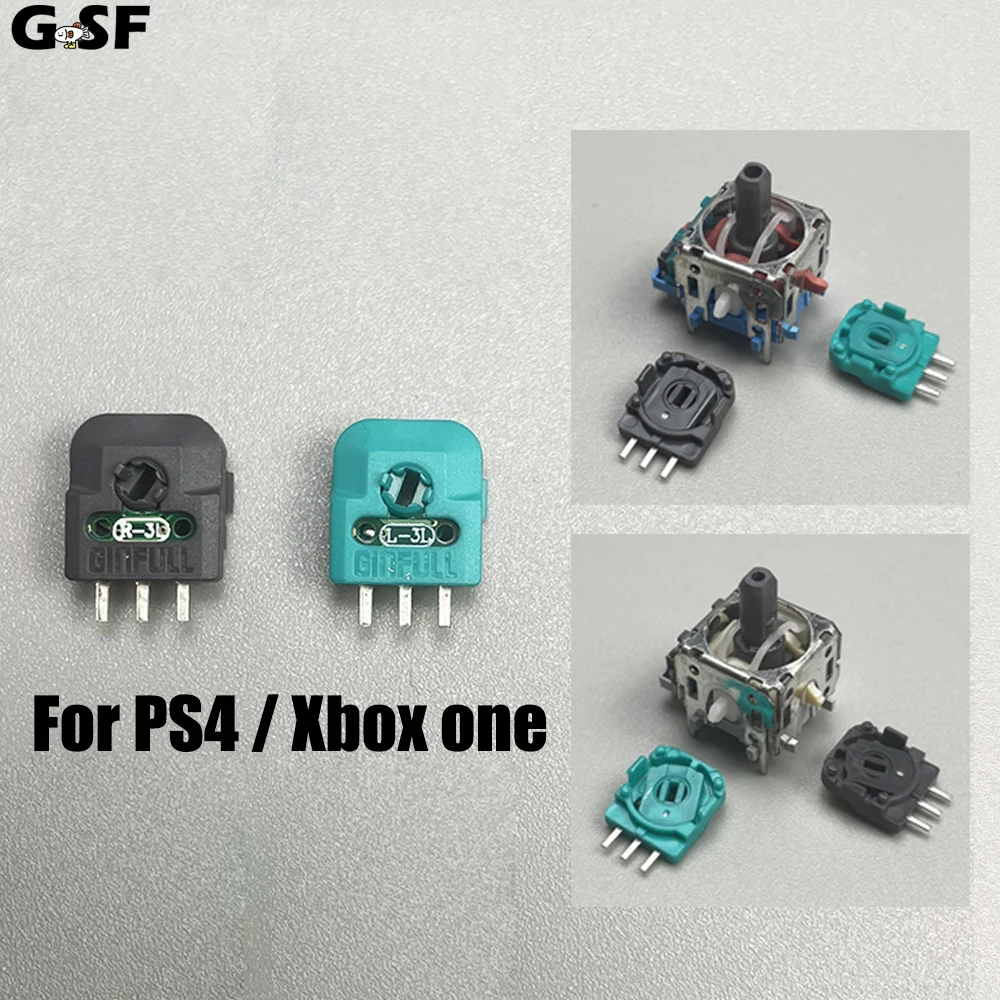 5Pairs=10PCS Hall Analog Joystick Potentiometer Sensor Module Axis Resistor For PS5/PS4 XBOX ONE Controller Hall Replacement