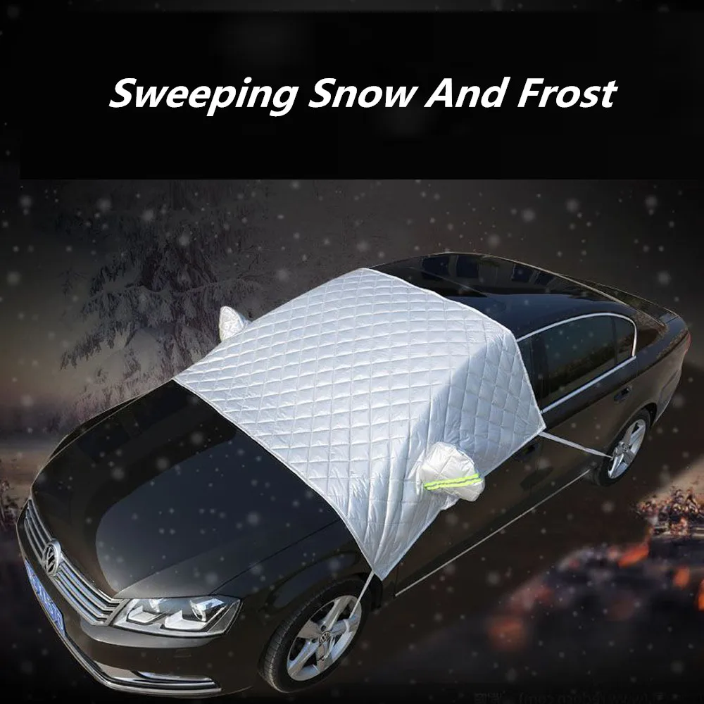 For Xpeng G6 Special Half Cover Magnetic Car Cover Anti Frost Anti Snow Anti Frost Thick Car Windshield Half Body Snow Block Cov