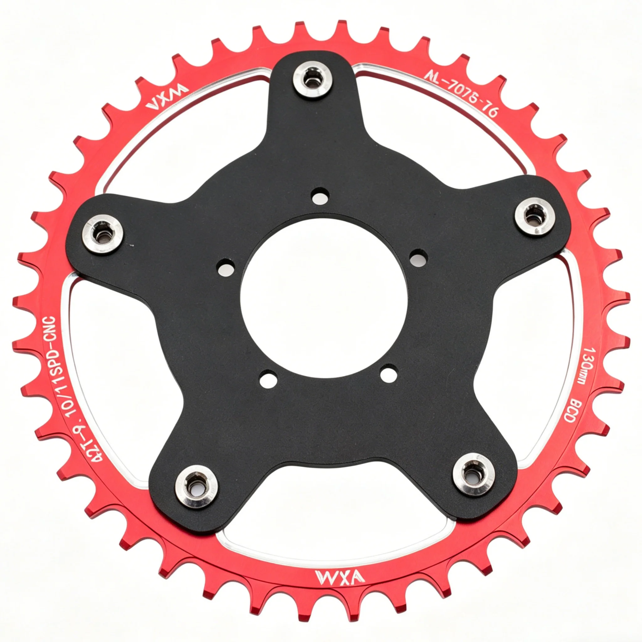 For Tongsheng DZ8 Mid-Motor 130BCD Chainring Spider TSDZ8 Adapter