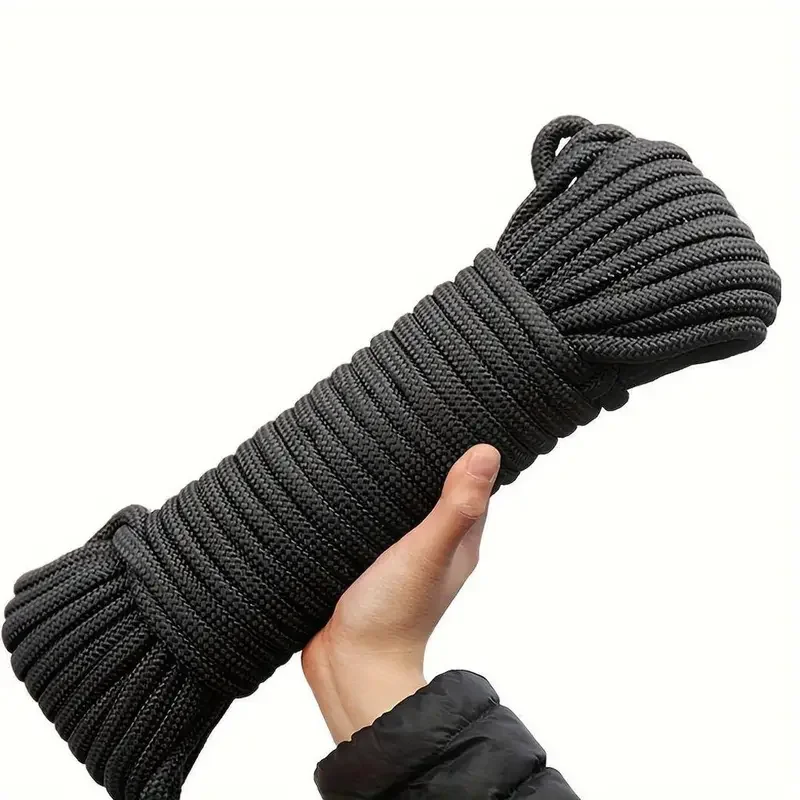 Practical Multi-Purpose Nylon Rope 6mm 8mm 10mm Camping Tent Accessories Tie Down Shock Cord Utility Rope