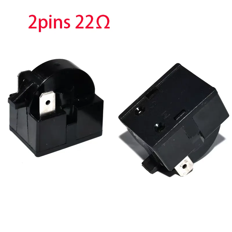 1PC 2PIN Terminals 22 Ohm Refrigerator Compressor PTC Starter Relay Parts for Refrigerator Parts Home Kitchen 220V