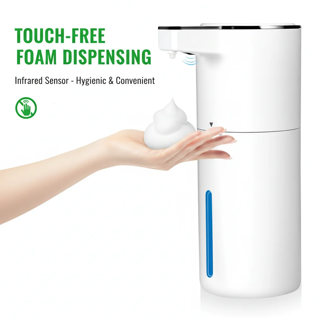 

Умный сенсорный дозатор моющего средства для дома, электрический дозатор для кухни, бесконтактный дозатор для дезинфицирующего средства для рук