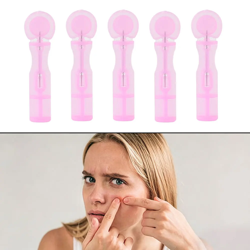 Pimple Removal Solution Disposable Needles Tool for Blackhead and Blemish Skin Care