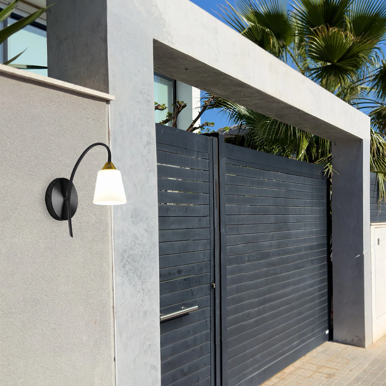 

Wall Lamp Curved Stem Bent Tube Lamp Repair Part For Bedroom Corridor Lighting Fixture Replacement Diy Metal Stem Rod