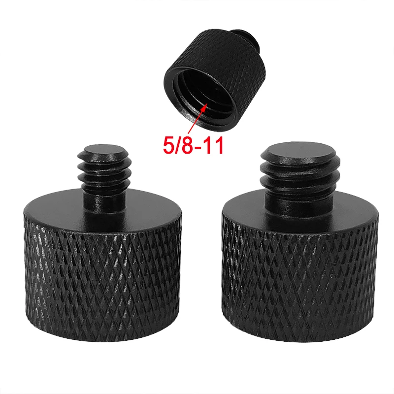 5/8-11 to 3/8 1/4 Inch Coarse Teeth Conversion Screw Green Infrared Laser Level Bracket Tripod Screw Adapter For Flash Bracket