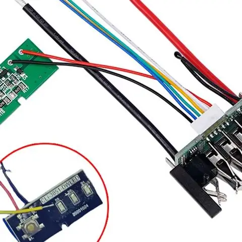 

DCB200 Li-Ion Battery PCB Charging Protection Board For 18V 20V Voltage Home Improvement Electronics Accessory