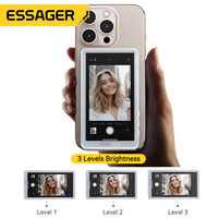 Essager Wireless Magnetic Phone Selfie Monitor Screen 60Hz for Smartphone Rear Camera Selfie Vlog Live Stream for iPhone Android