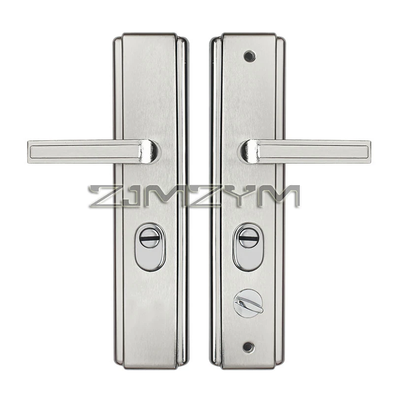 

Universal Entrance Security Door Lock Stainless Steel Multifunction Anti-Theft Door Handle Lock Mechanical Lock