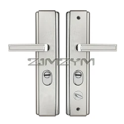 Universal Entrance Security Door Lock Stainless Steel Multifunction Anti-Theft Door Handle Lock Mechanical Lock