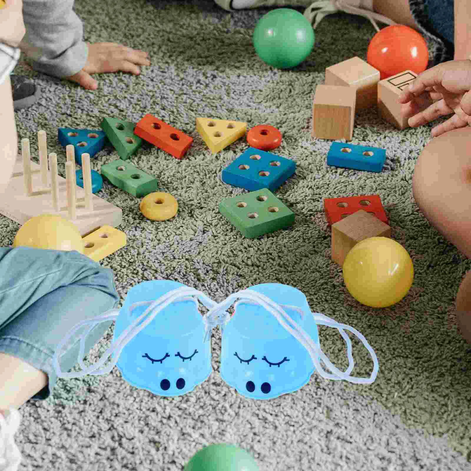 Balance Training Stelzen für Kinder Kunststoff Walking Eimer Stelzen Spielzeug Kinder Monster Füße Balance Training Stelzen für Vorschule P