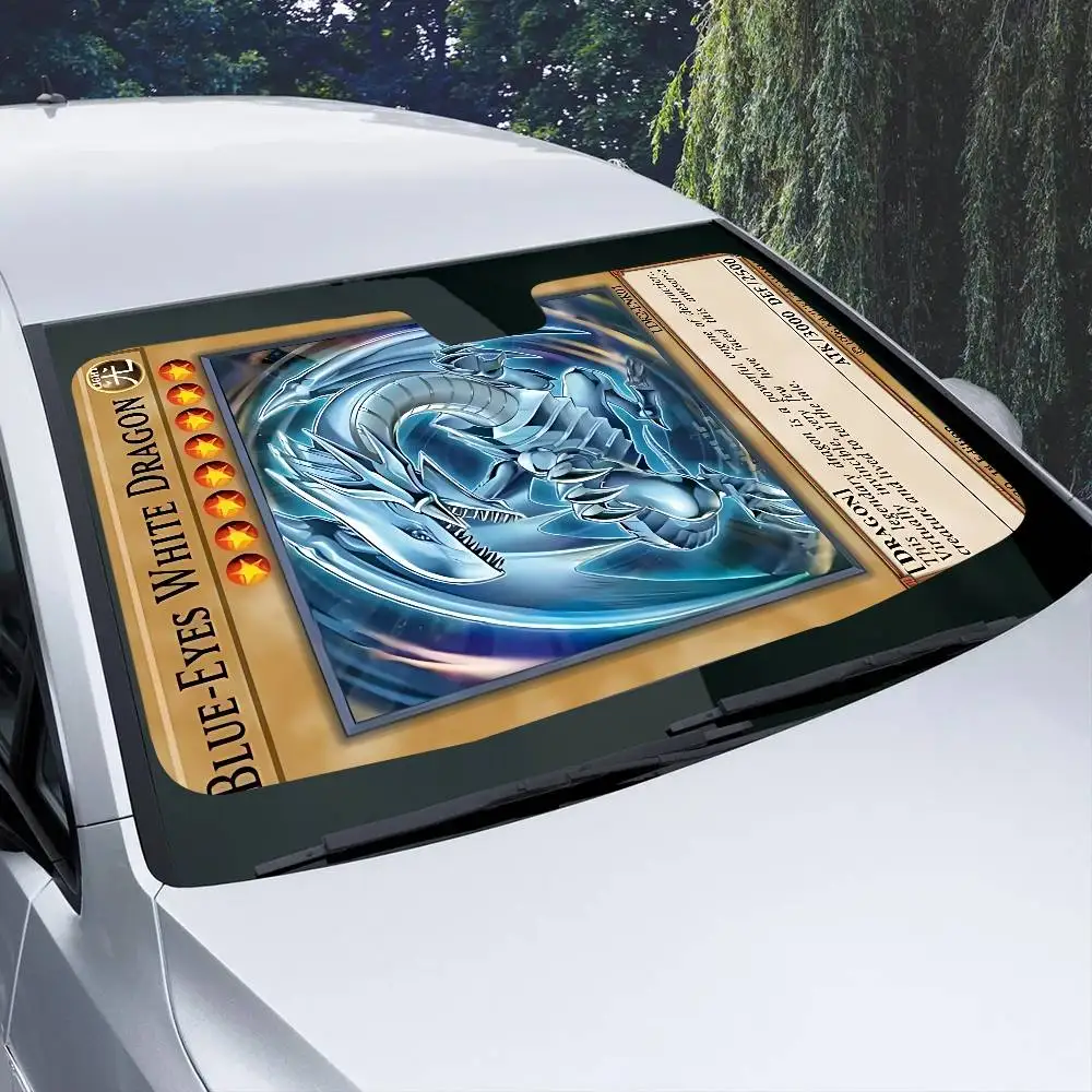 

Солнцезащитный козырек для лобового стекла Classic Game D-Duel M-Monsters для большинства седанов и внедорожников, блокирует максимальное количество УФ-лучей, сохраняет прохладу