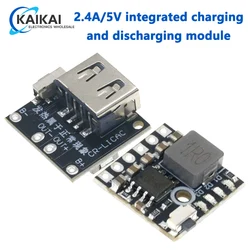 Micro/Type-C USB 5V 2.4A Dual USB 18650 Boost Battery Charger Board Mobile Power Bank Accessories For Phone DIY