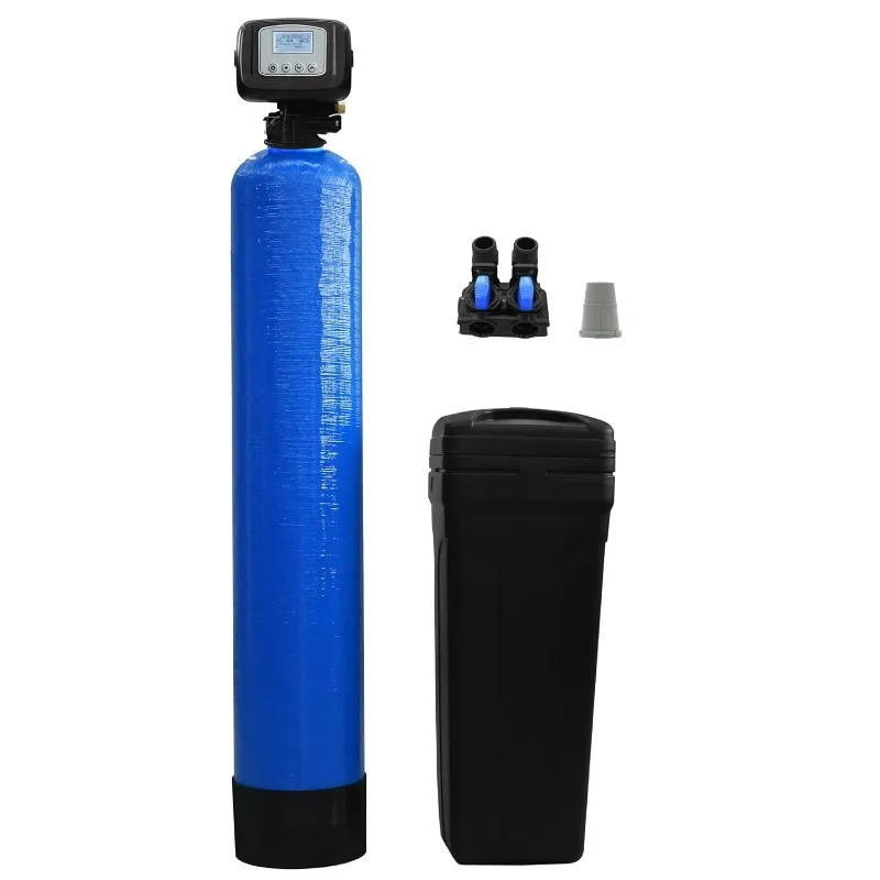 High-Efficiency 48,000 Grains Whole House Water Softener with Digital Metered Control Head