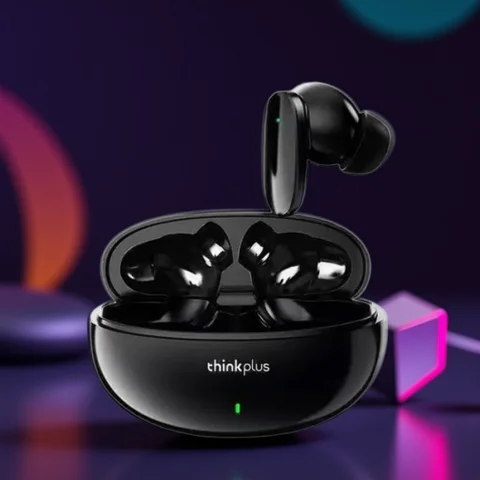 Original Lenovo Noise-Cancelling TWS Earbuds Bluetooth Lightweight Enhanced Sound Comfort Fit IPX5 Waterproof Sports Daily Use