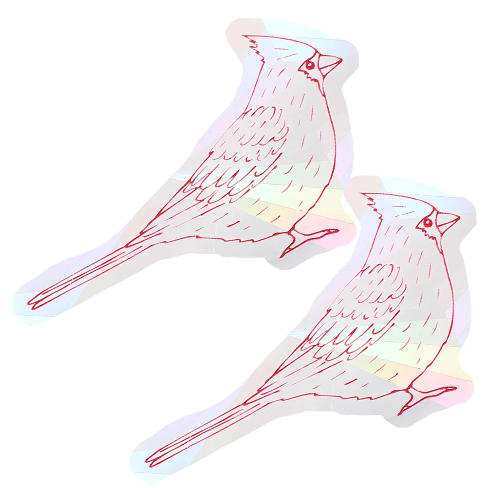 

2Pcs Rainbow Glass Stickers Sun Catcher Decal for Window DIY Removable Cling Decor Living Room Bedroom Cabinet Decoration