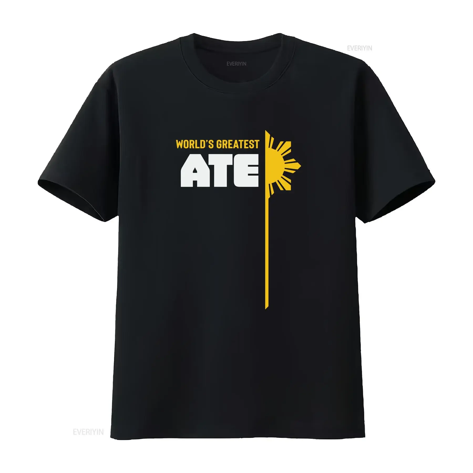World's Greatest Ate T Shirt Filipino Empowering Ate's Pride vintage Washed homme Slightly graphic fashion Stretched streetwear