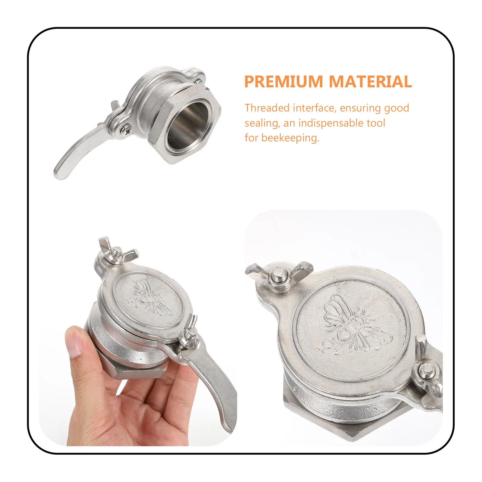 

Honey Gate Valve Outlet Organic Extraction Equipment Stainless Steel for Extractor