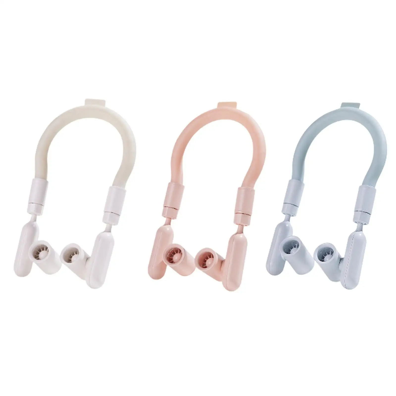 ポータブル折りたたみ式ネックハンギングファン,USB充電,ハンズフリー,多目的,アウトドアアクティビティ,サイクリング,キャンプ,ハイキング,家庭用
