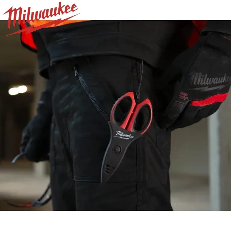 MILWAUKEE 4932478620 Forbici per elettricisti con accessori per elettroutensili di stoccaggio Utensili manuali Forbici