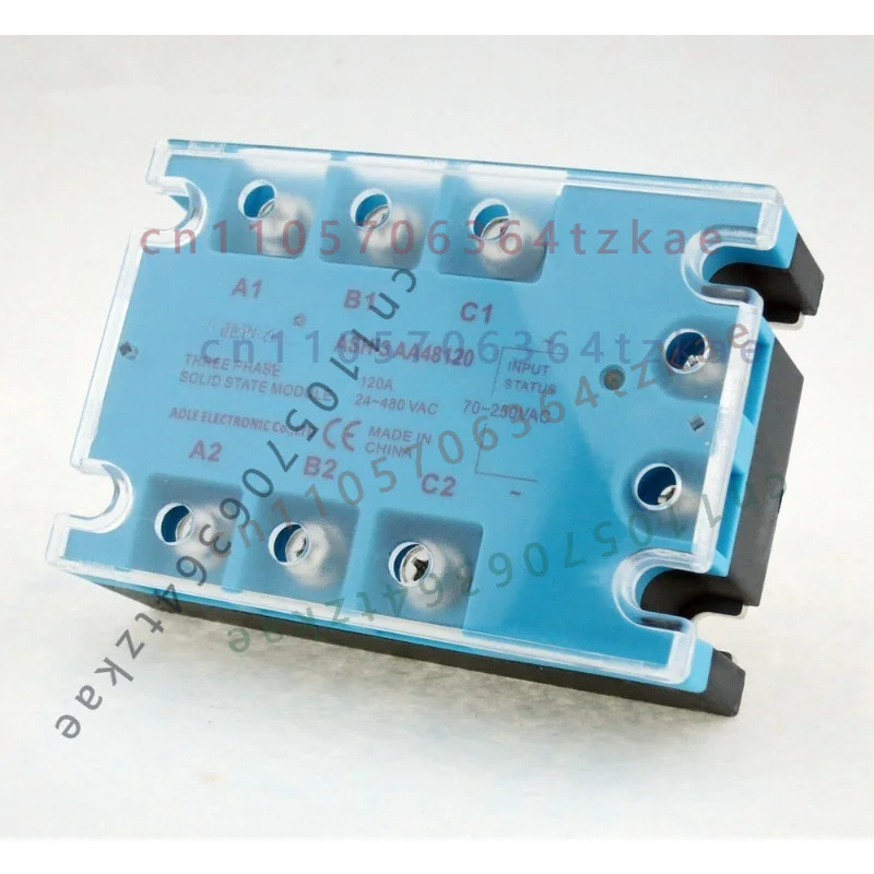 1pcs TSR-120AA-H Three-phase Solid State Relay 120A AC Control AC ASH-3 AA48120