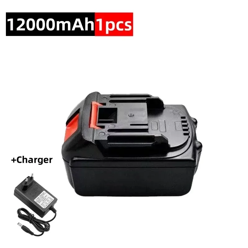 Batería de iones de litio recargable de 18V-21V MAX, alto rendimiento, larga duración, 12000mAh, carga rápida, Compatible con Makita