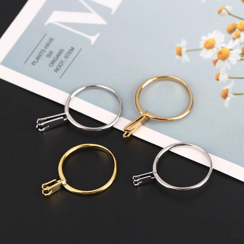 Spring Type Ring Stone Gemstone Diamond Holder Display Ring Diamond Four-Claw Gemstone Claw Meson Holder Jewelry Tool Equipments