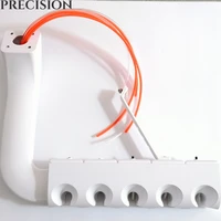 Accesorios de equipo para silla Dental, colgador de Quintuple, máquina de limpieza de teléfono móvil, caja de gato, estante de Quintuple de plástico, asiento de dentista