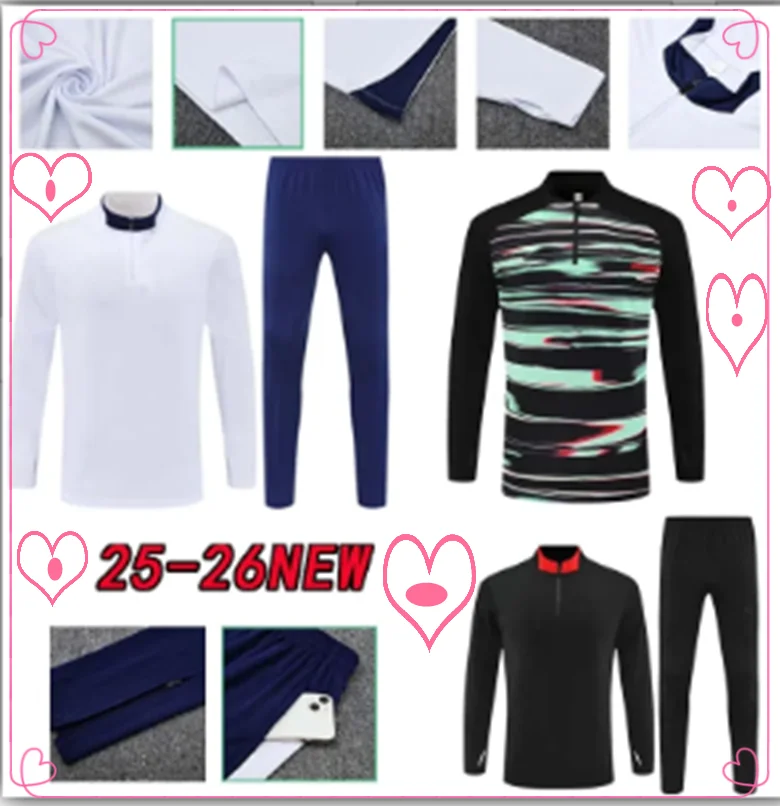 تخصيص 25 26 البدلة البرتغالية 2025 2026 طقم تدريب جديد بدلة رياضية مخصصة تصل خلال 15-20 يوما