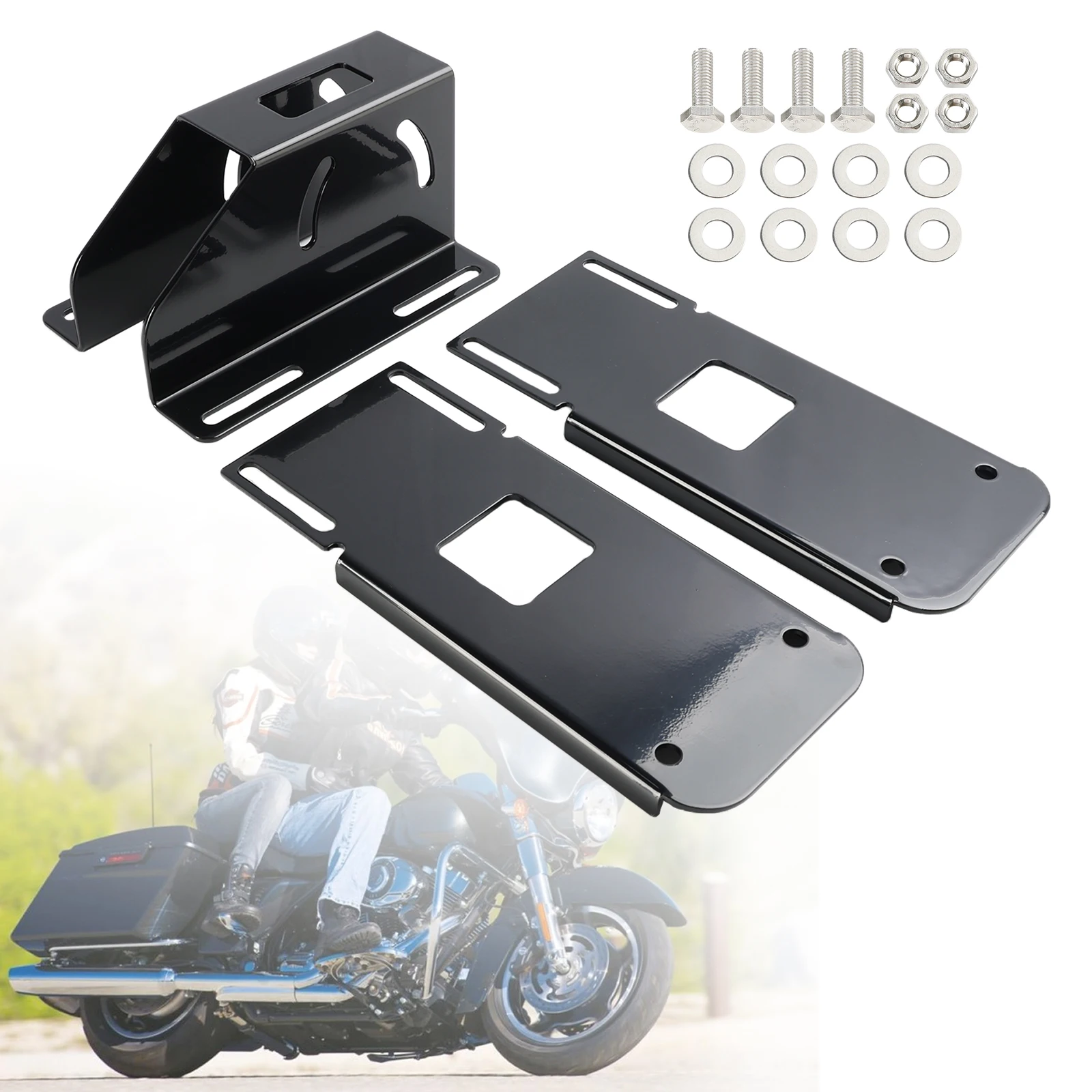 Adjustable Fairing Mount Brackets Kit for Touring Road Glide 2004-2013