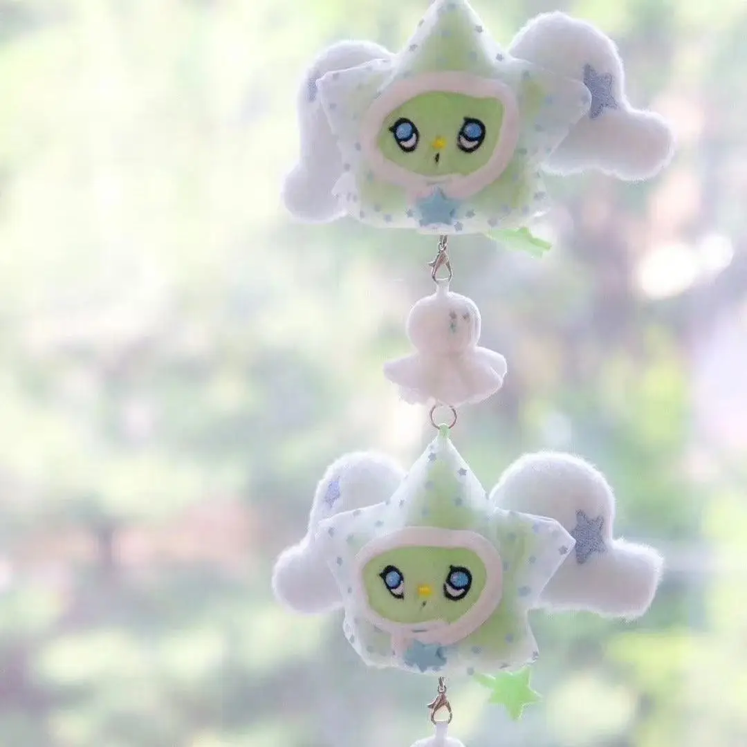 Mini Wicku Life Czteroczęściowy Brelok Lalka Album Lalki Otaczający Pluszowy Plecak Lalka Torba na Prezenty Dekoracja Torba na Prezenty Zawieszka Brelok