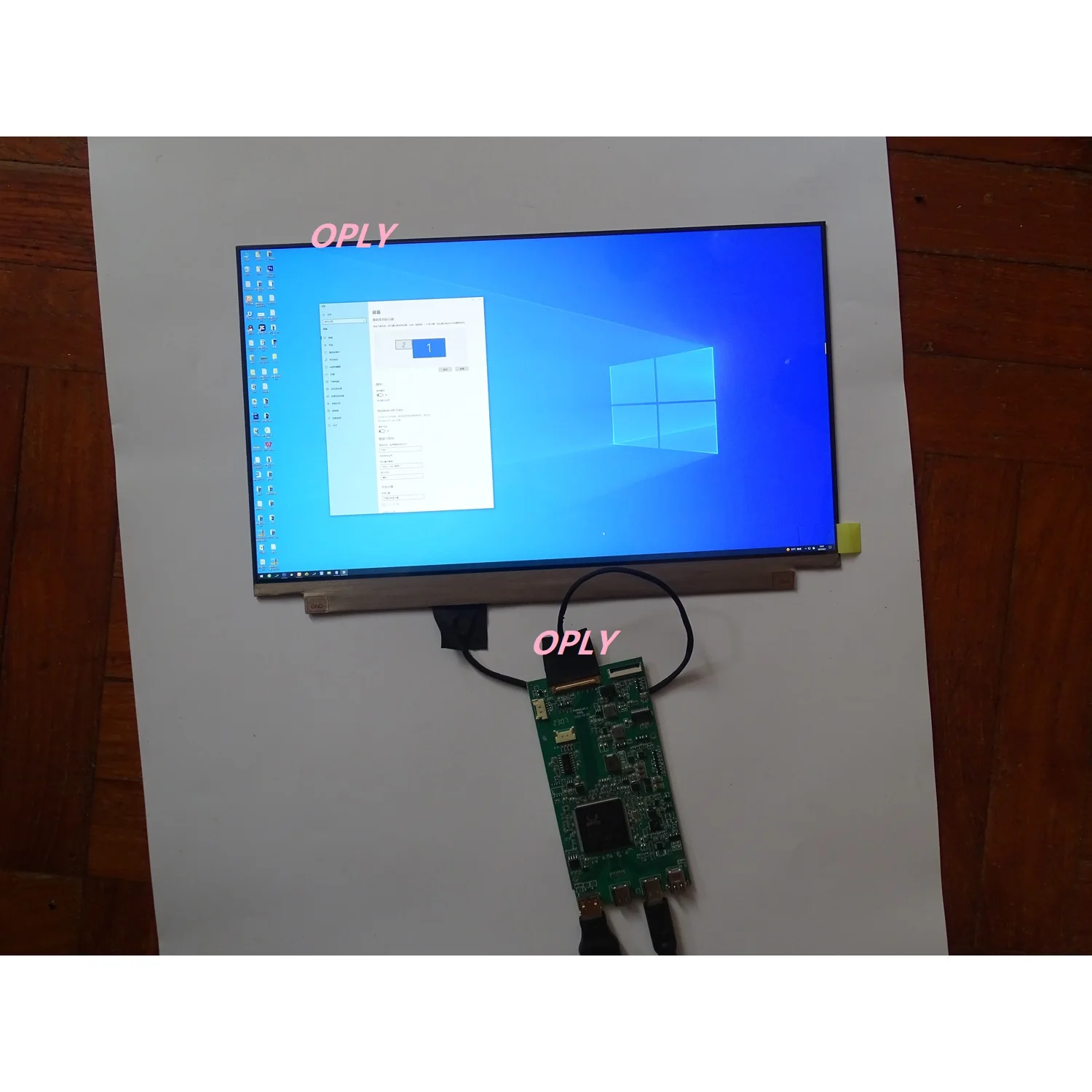 Imagem -06 - Placa Controladora 4k Edp Tipo-c para N156kme-gna Ne156qhm-ny1 Ne156qhm-ny4 2560x1440 Lcd Led Compatível com Hdmi 165hz Mini dp