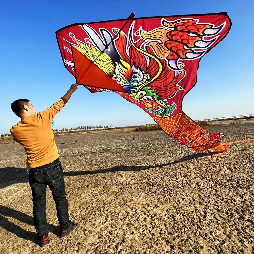 Chinese wind big dragon long tail adults special high-end large kite