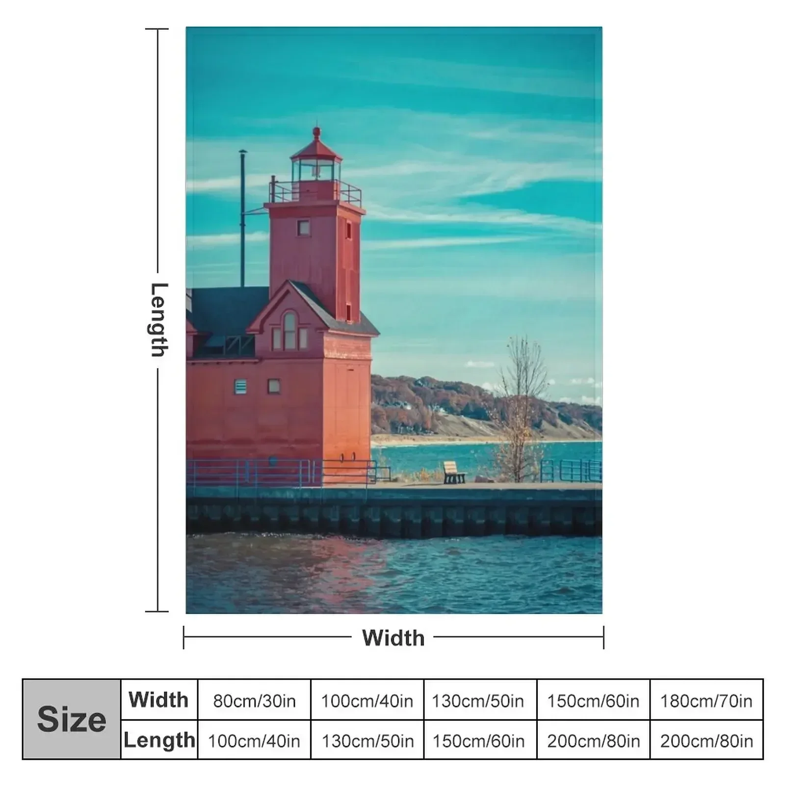 Sunny Summer at Big Red Throw Blanket Custom Travel Summer Beddings Cute Heavy Bed covers Blankets