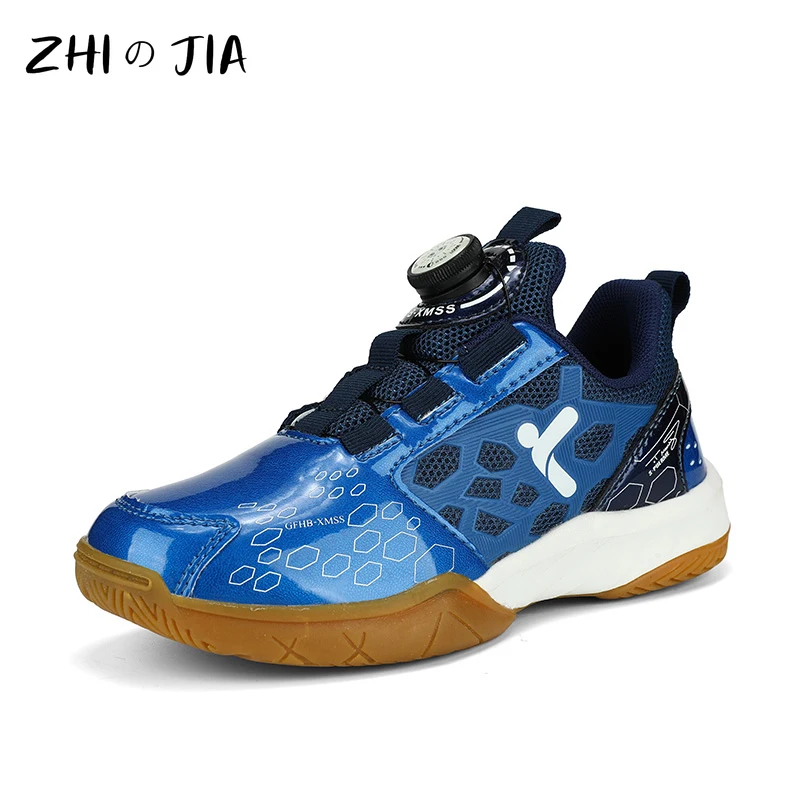 Children's Badminton Professional Training Shoes Youth Anti slip and Shock TennisFootwear Outdoors Leather Casual Sneaker 29-40