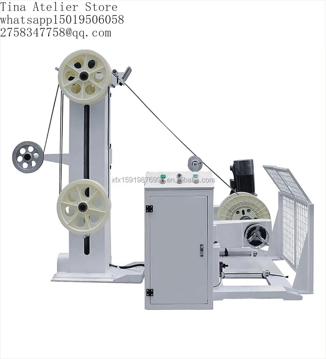 XinFeiXiang XFX-F80 Large-Scale Automatic High-Precision Coiling Machine Winding Stripping Functions 0.1mm-999mm Stripping Cable