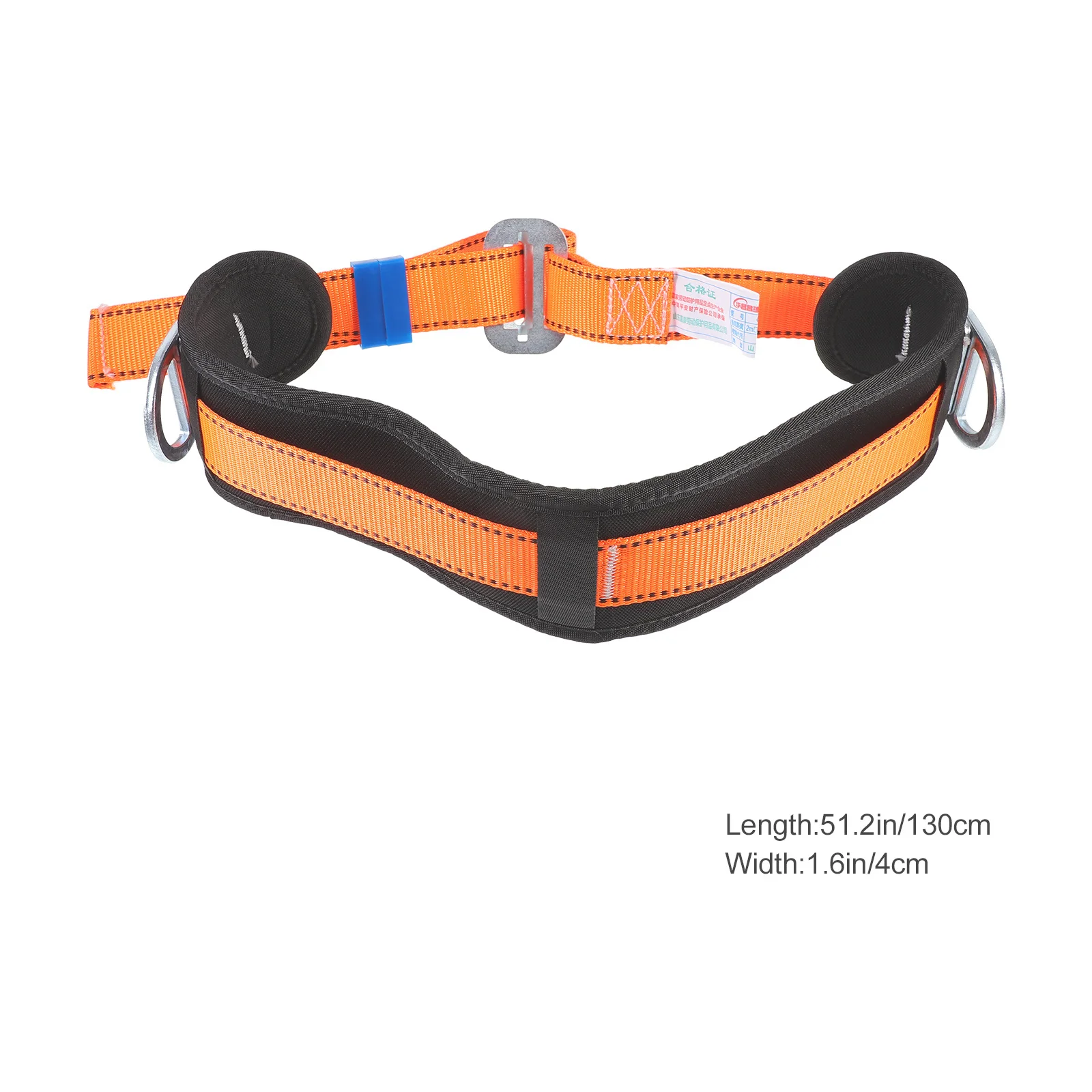 Outdoor Safety Belt Climbing Harness High Tensile Strength Polyester Anti Fall Electrical Work Mountaineering Fire Rescue Safety