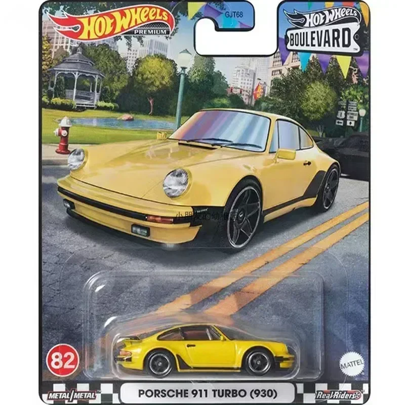 Original Hot Wheels Boulevard Series Premium Car Porsche 911 Audi Sports Models Kids Toys for Boys 1/64 Diecast Dodge Challenger