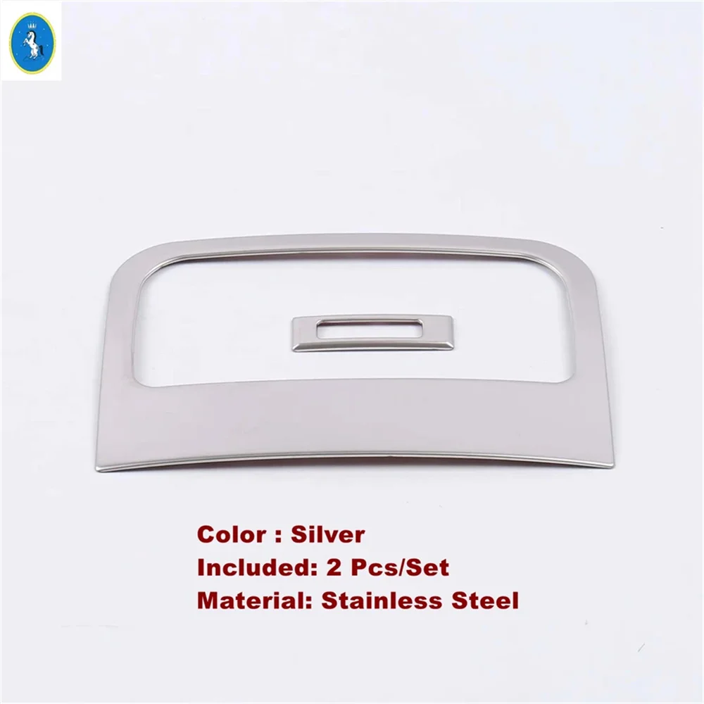 Car Rear Console Air Conditioner Vent Outlet / CD Panel Frame Cover Trim Fit For Mazda CX-5 CX5 2017 - 2023 Exterior Accessories - Image 6