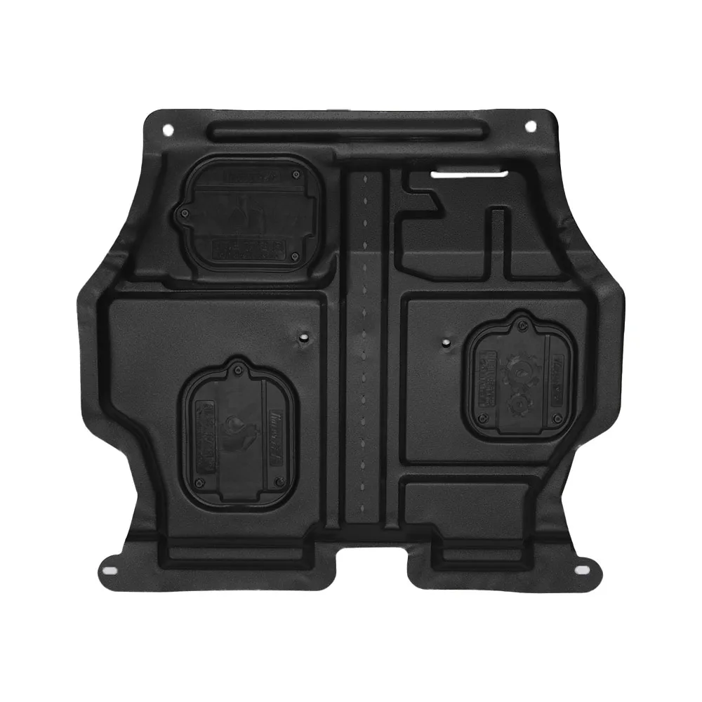 高品質ブラックアンダーエンジンガードマッドガードボードスプラッシュシールドマッドフェンダープレートパネルシボレートラックス2014-2018 1.4T用