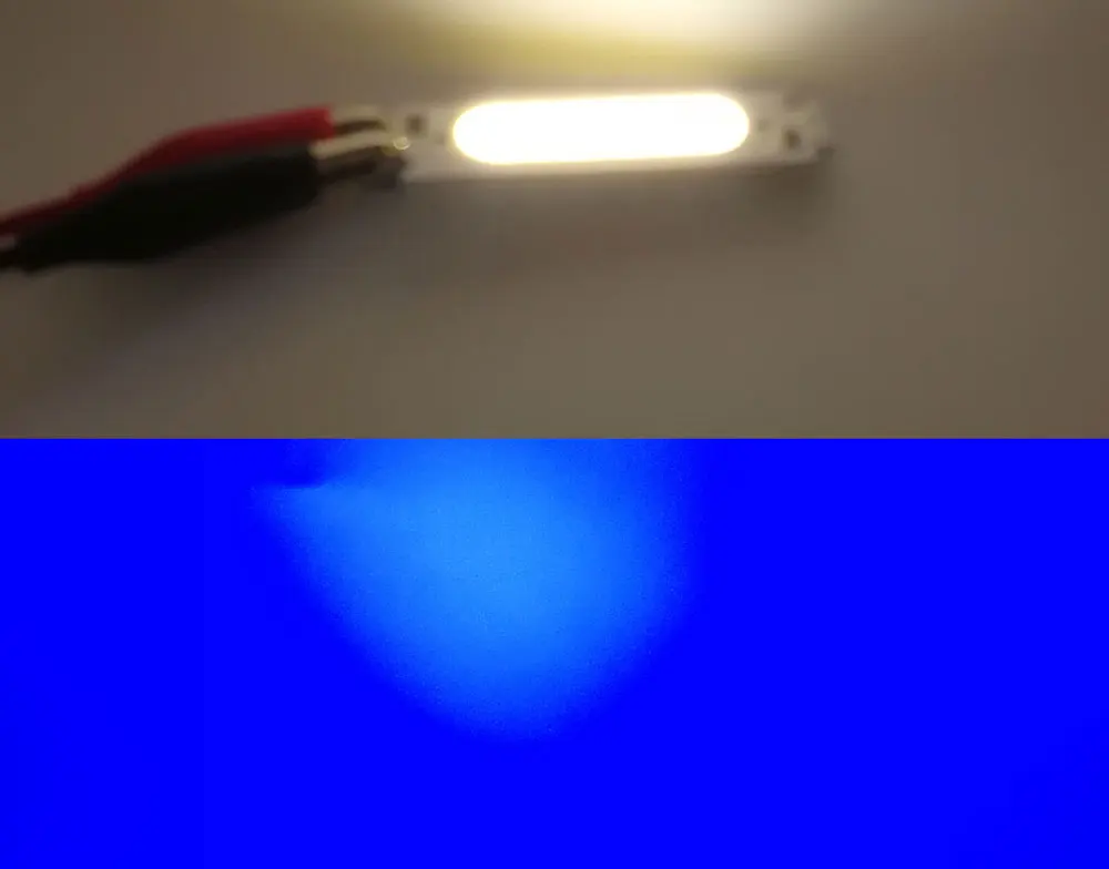 10PCS 60x15MM DC 12V 2W COB LED Glühbirne Chip Weiß Gelb Orange Grün blau Rot Lila LED Matrix Lampe für DIY Beleuchtung 6CM – Detail 11